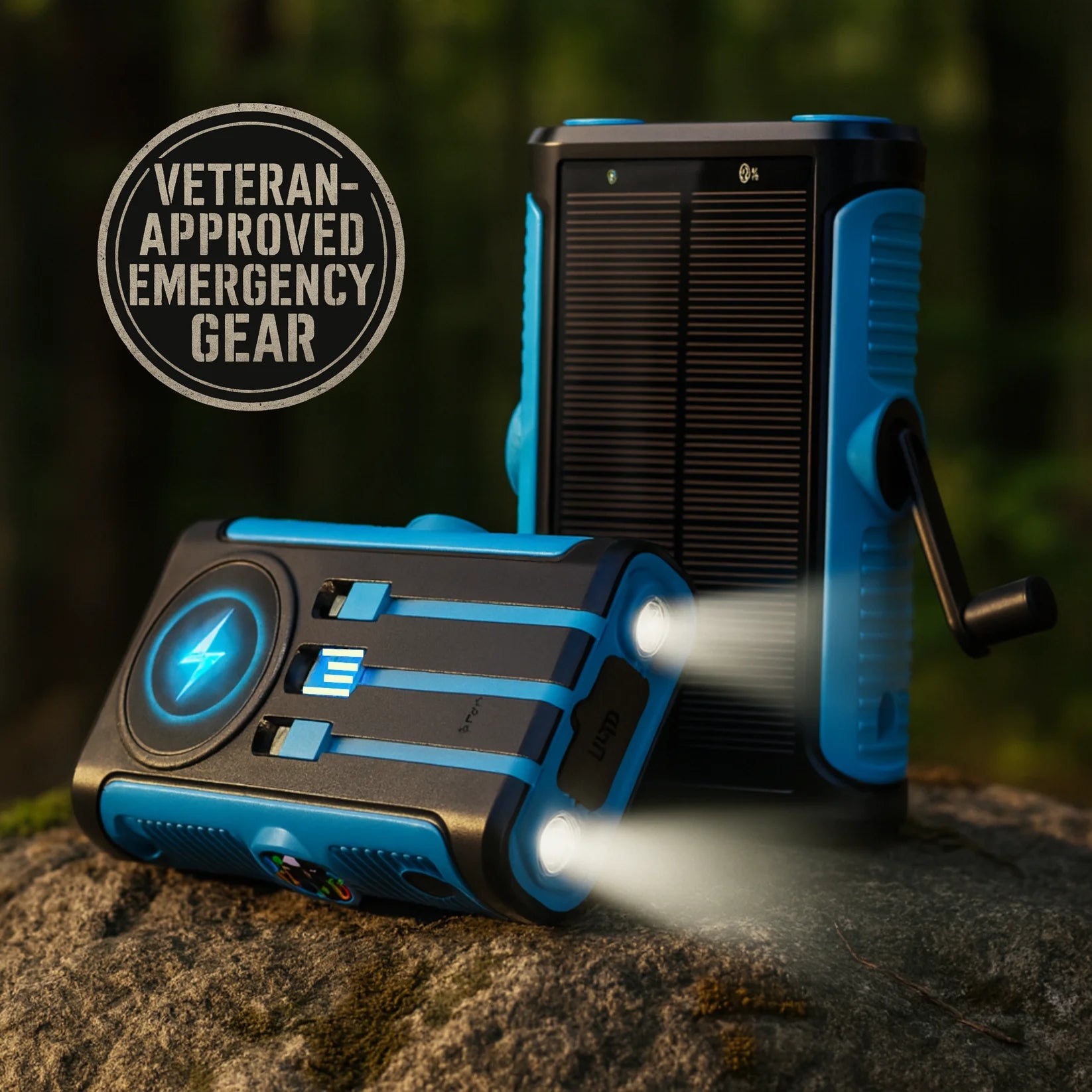 Lunavelle™ Power Bank Inalámbrico Solar